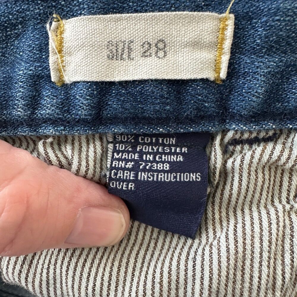 madewell skinny ankle jeans women 28 mid rise stretch french girl minimalist - Picture 7 of 10